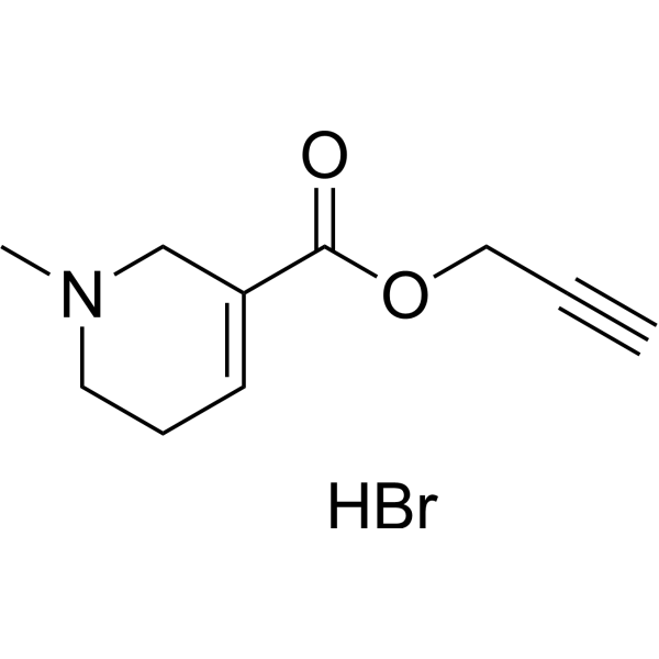 Arecaidine propargyl ester hydrobromide – Figure 1 of 1