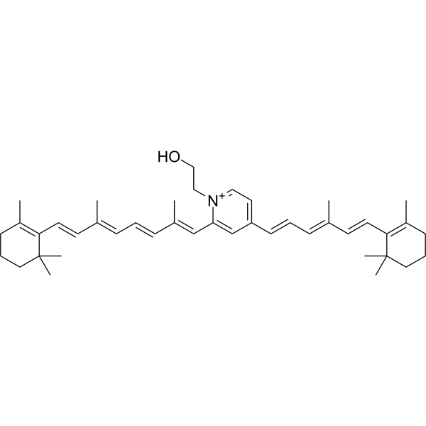 Pyridinium bisretinoid A2E – Figure 1 of 1