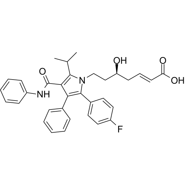 Atorvastatin 3-Deoxyhept-2E-Enoic Acid – Figure 1 of 1