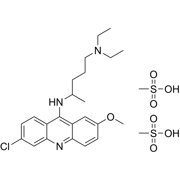 Quinacrine methanesulfonate – Figure 1 of 1