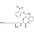 Lys-psi(CH2NH)-Trp(Nps)-OMe – Figure 1 of 1