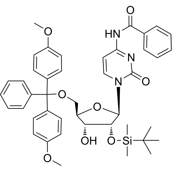 5'-O-DMT-2'-O-TBDMS-Bz-rC – Figure 1 of 1