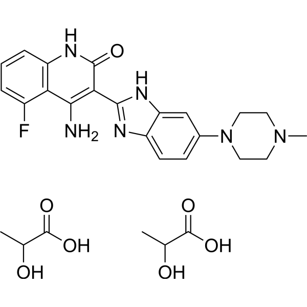Dovitinib dilactic acid – Figure 1 of 1