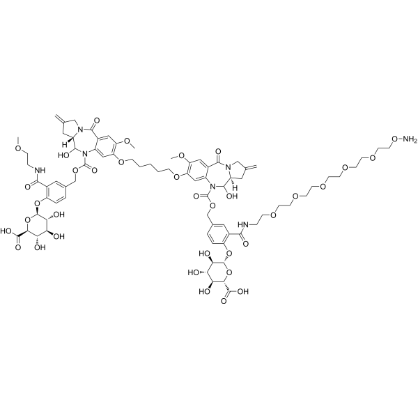 β-Glucuronide-dPBD-PEG5-NH2 – Figure 1 of 1