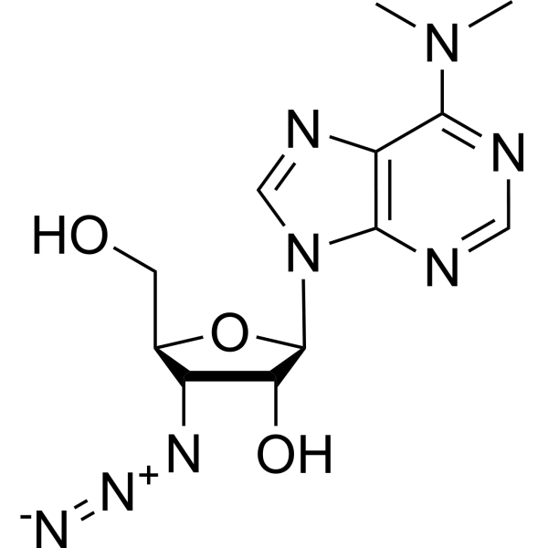 3'-Azido-3'-deoxy-N6,N6-dimethyladenosine – Figure 1 of 1