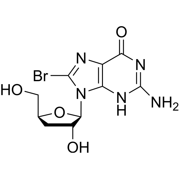 8-Bromo-3'-deoxyguanosine – Figure 1 of 1