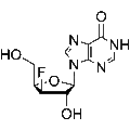 3'-Deoxy-3'-fluoro-beta-D-xylo-inosine – Figure 1 of 1