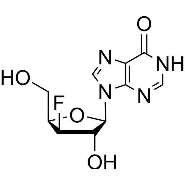 3'-Deoxy-3'-fluoro-beta-D-xylo-inosine – Figure 1 of 1