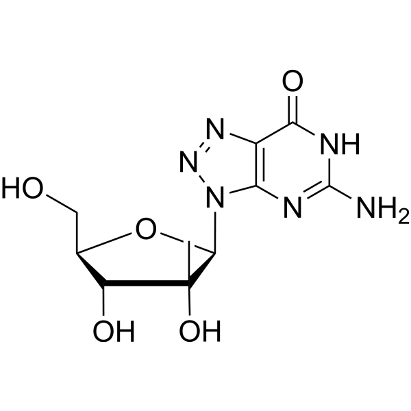 8-Aza-2'-beta-C-methylguanosine – Figure 1 of 1