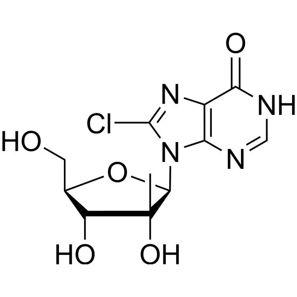 8-Chloro-2'-beta-C-methyl inosine – Figure 1 of 1