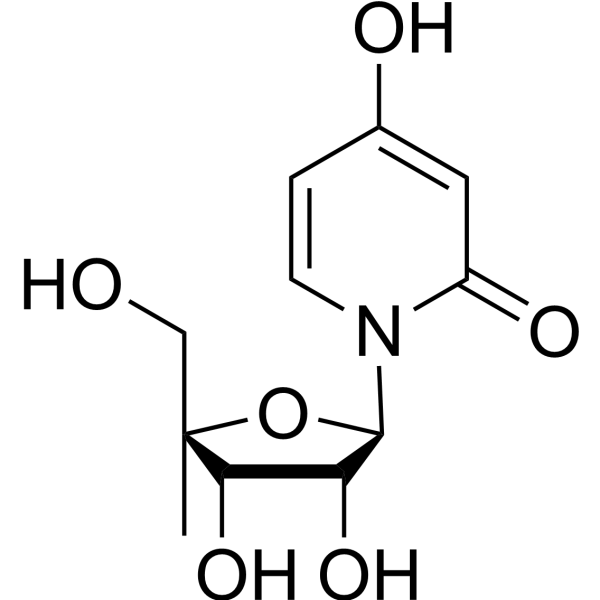 3-Deaza-4'-C-methyluridine – Figure 1 of 1