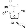 3'-Azido-3'-deoxy-5-fluoro-beta-L-uridine – Figure 1 of 1
