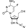 3'-Azido-3'-deoxy-5-fluoro-beta-L-cytidine – Figure 1 of 1