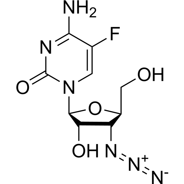 3'-Azido-3'-deoxy-5-fluoro-beta-L-cytidine – Figure 1 of 1