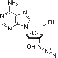3'-Azido-3'-deoxy-beta-L-adenosine – Figure 1 of 1