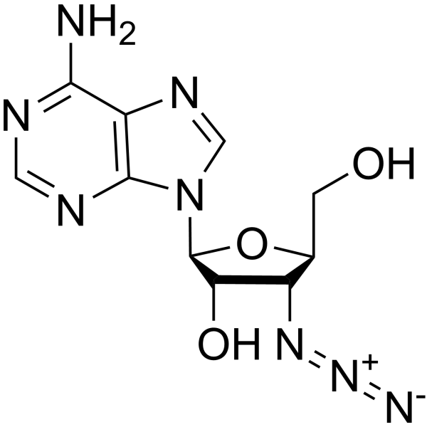 3'-Azido-3'-deoxy-beta-L-adenosine – Figure 1 of 1