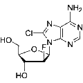 8-Chloro-2'-deoxy-2'-fluoro-arabino adenosine – Figure 1 of 1