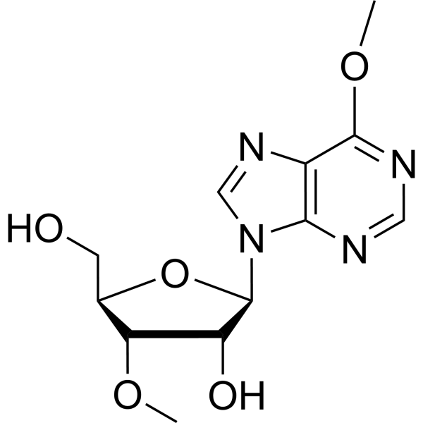 6-Methoxypurine-9-beta-D-(3-methoxy riboside) – Figure 1 of 1