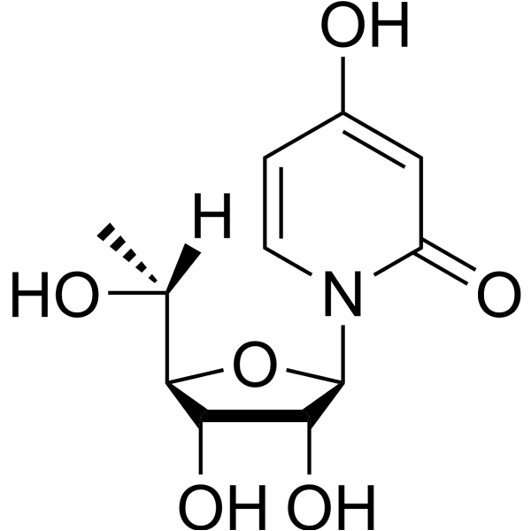 5'(R)-C-Methyl-3-deazauridine – Figure 1 of 1