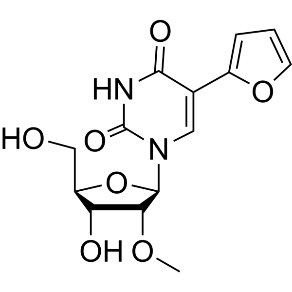 5-Furan-2-yl-2'-O-methyl uridine – Figure 1 of 1
