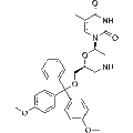 7'-O-DMT-morpholino thymine – Figure 1 of 1