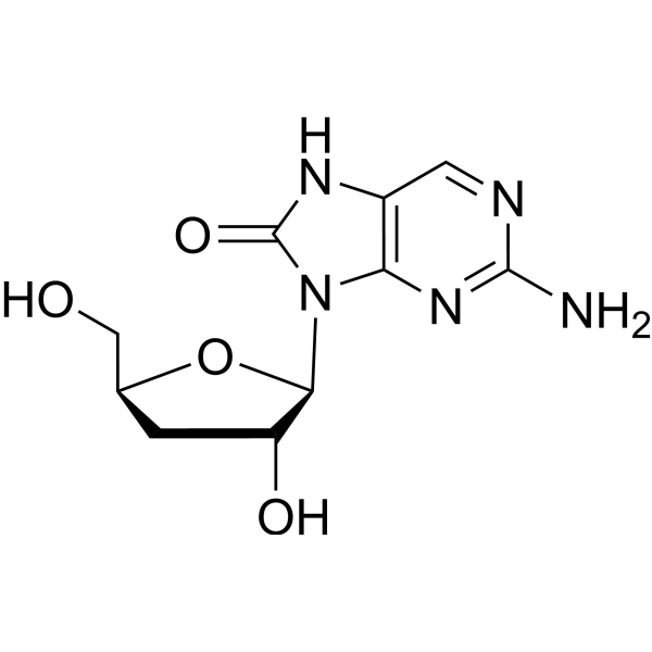 6-Deoxo-8-oxo-3'-deoxy-guanosine – Figure 1 of 1