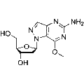 6-Amino-4-methoxy-1-(2-deoxy-a-D-ribofuranosyl)-1H-pyrazolo[3,4-d]pyrimidine – Figure 1 of 1