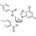 6-Chloro-2-fluoropurine-9-b-D-(3,5-bis-O-(p-toluoyl)-2-deoxy)riboside – Figure 1 of 1