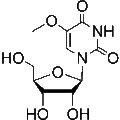 1-(b-D-Xylofuranosyl)-5-methoxyuracil – Figure 1 of 1