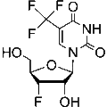 3'-Deoxy-3'-fluoro-xylo-5-trifluoromethyluridine – Figure 1 of 1