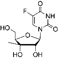 5-Fluoro-3'-beta-C-methyluridine – Figure 1 of 1