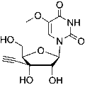 3'-Beta-C-Ethynyl-5-methoxyuridine – Figure 1 of 1