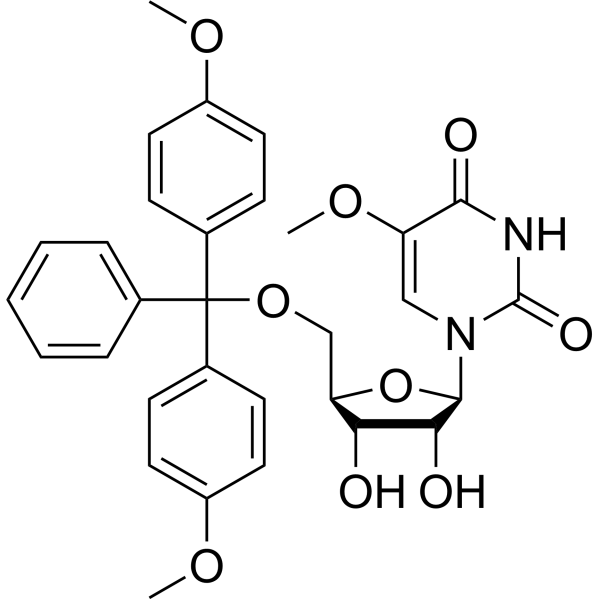 5'-O-(4,4'-Dimethoxytrityl)-5-methoxyuridine – Figure 1 of 1