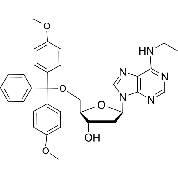 5'-O-DMTr-N6-ethyl-2'-deoxyadenosine – Figure 1 of 1