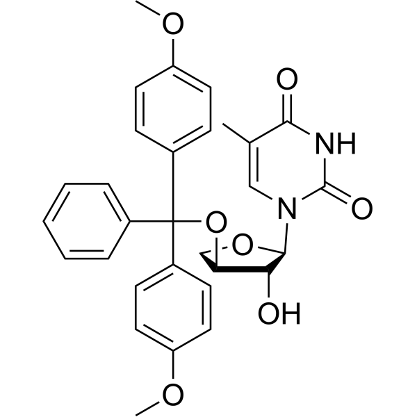 1-(3'-O-[4,4'-Dimethoxytrityl]-alpha-L-threofuranosyl)-thymine – Figure 1 of 1