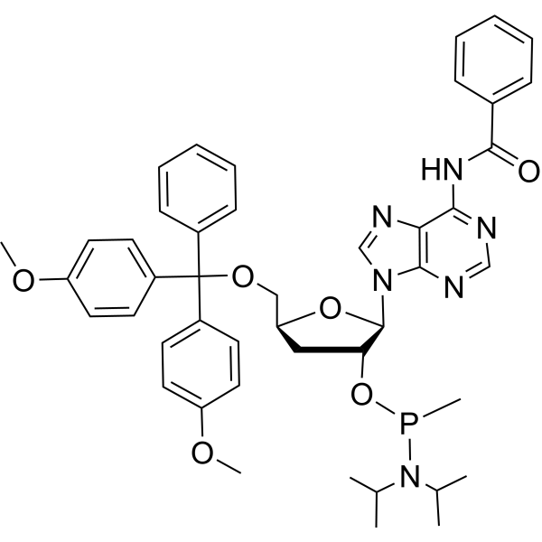 5'-DMTr-3'dA(Bz)-methylphosphonami dite – Figure 1 of 1