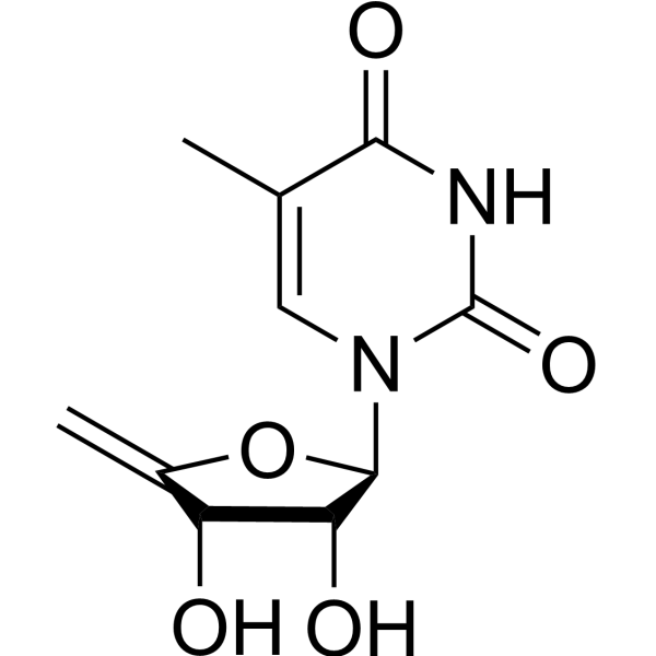 4',5'-Didehydro-5'-deoxy-5-methyluridine – Figure 1 of 1