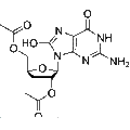 3'-Deoxy-2',5'-di-O-acetyl-8-hydroxyguanosine – Figure 1 of 1