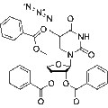 5-Azidomethyl-2',3',5'-tri-O-benzoyl uridine – Figure 1 of 1
