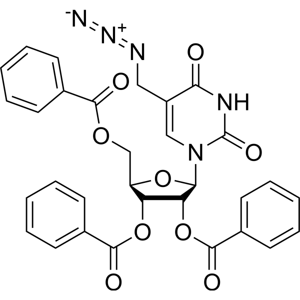 5-Azidomethyl-2',3',5'-tri-O-benzoyl uridine – Figure 1 of 1