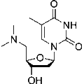 5'-Deoxy-5'-N,N-dimethylamino thymidine – Figure 1 of 1
