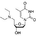 5'-Deoxy-5'-N,N-diethylamino thymidine – Figure 1 of 1