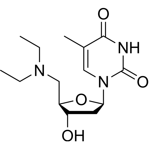 5'-Deoxy-5'-N,N-diethylamino thymidine – Figure 1 of 1