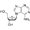 6-Amino-9-[2-deoxy-β-D-ribofuranosyl]-9H-purine – Figure 1 of 1