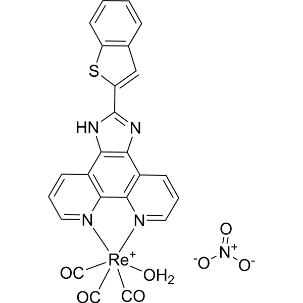 fac-[Re(CO)3(L6)(H2O)][NO3] – Figure 1 of 1