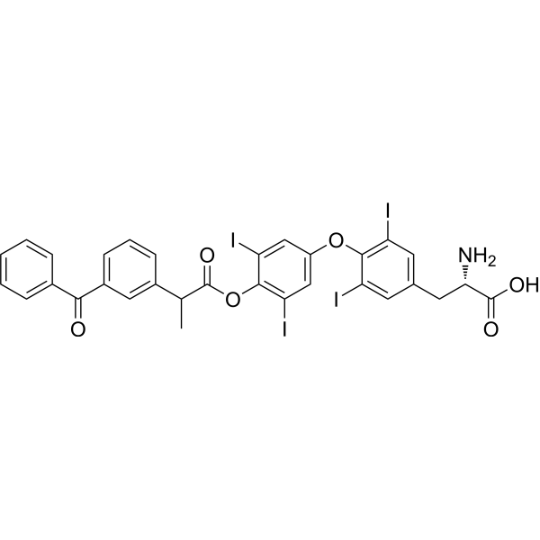 Ketoprofen L-thyroxine ester – Figure 1 of 1