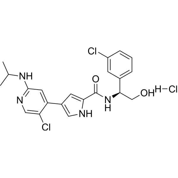 Ulixertinib hydrochloride – Figure 1 of 1