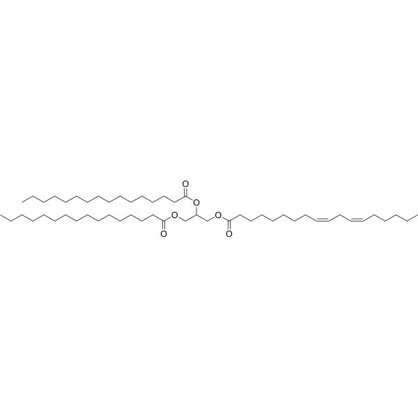 1,2-Dipalmitoyl-3-linoleoyl-rac-glycerol – Figure 1 of 1
