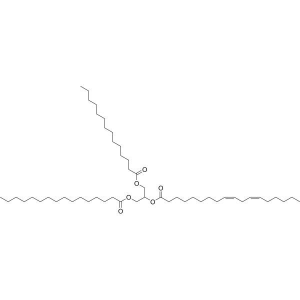 1-Myristoyl-2-linoleoyl-3-palmitoyl-rac-glycerol – Figure 1 of 1