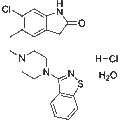 Ziprasidone hydrochloride monohydrate – Figure 1 of 1